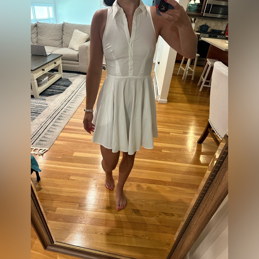 Express White Dress